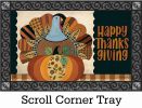 Thanksgiving Turkey Indoor & Outdoor MatMates Doormat - 18 x 30