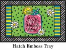 Indoor & Outdoor South Happy Place Insert Doormat-18x30