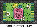 Indoor & Outdoor South Happy Place Insert Doormat-18x30