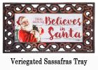 This House Believes in Santa Sassafras Mat - 10 x 22 Insert Doormat