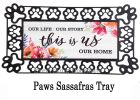 Sassafras This is US Floral Switch Mat - 10 x 22 Insert Doormat