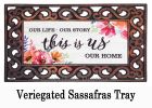 Sassafras This is US Floral Switch Mat - 10 x 22 Insert Doormat