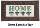 Sassafras Topiary Home Switch Mat - 10 x 22 Insert Doormat