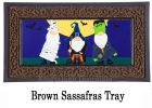 Trick or Treat Gnomes Sassafras Mat - 10 x 22 Insert Doormat