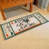 Miami Hurricanes Ticket Runner Mat - 29.5 x 72