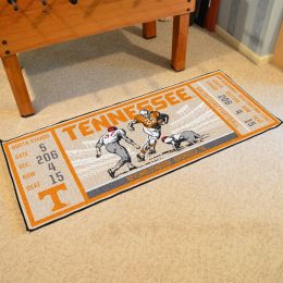 Tennessee Volunteers Ticket Runner Mat - 29.5 x 72