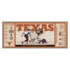 Texas Blue Longhorns Ticket Runner Mat - 29.5 x 72