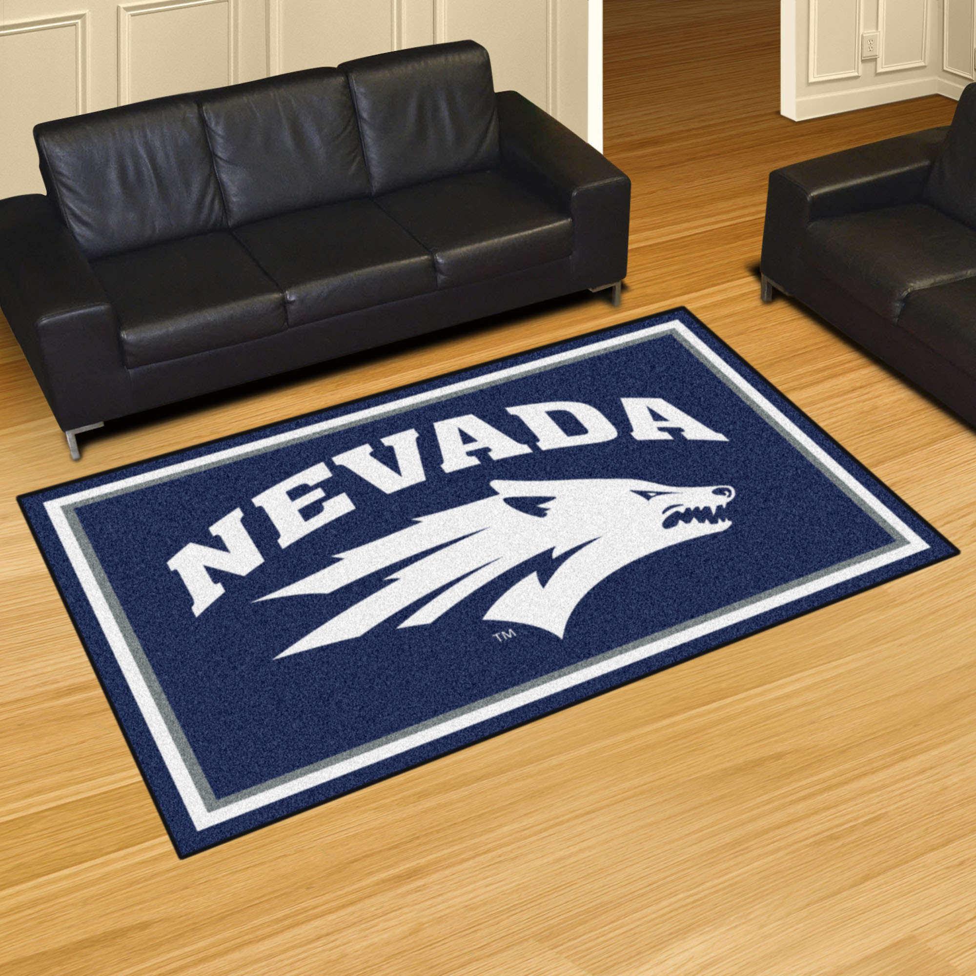 University of Nevada Wolf Pack Area Rug – 5 x 8