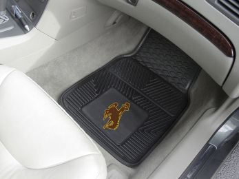 University of Wyoming  2pc Heavy Duty Vinyl Car Mat Set