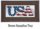 USA Fireworks Sassafras Mat - 10 x 22 Insert Doormat