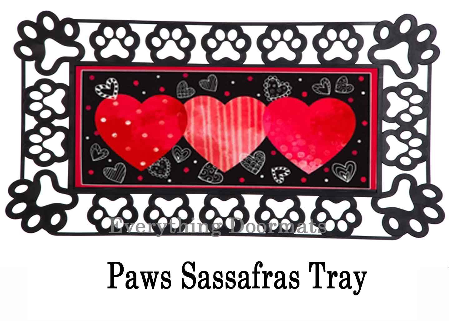Download Sassafras Valentines Heart Trio Switch Doormat - 10 x 22 ...