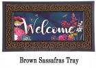 Sassafras Vivid Bouquet Welcome Switch Mat - 10 x 22 Insert