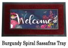 Sassafras Vivid Bouquet Welcome Switch Mat - 10 x 22 Insert