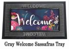 Sassafras Vivid Bouquet Welcome Switch Mat - 10 x 22 Insert