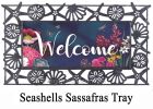 Sassafras Vivid Bouquet Welcome Switch Mat - 10 x 22 Insert