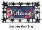 Sassafras Vivid Bouquet Welcome Switch Mat - 10 x 22 Insert