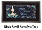 Warm Winter Wishes Sassafras Mat - 10 x 22 Insert Doormat