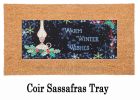 Warm Winter Wishes Sassafras Mat - 10 x 22 Insert Doormat
