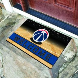 Washington Wizards Flocked Rubber Doormat - 18 x 30