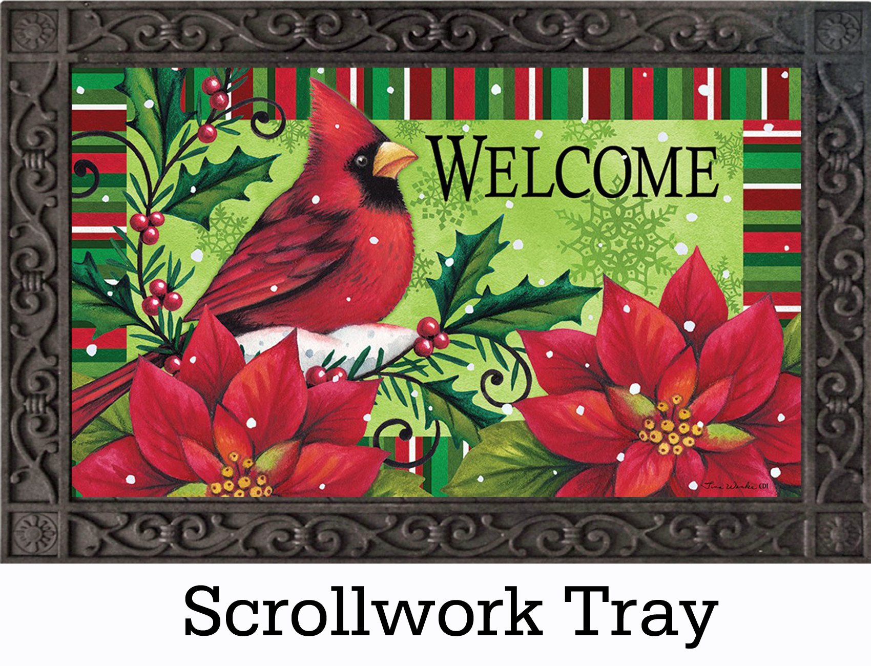 Floor Mats For Car >> Indoor & Outdoor Welcome Cardinal Insert Doormat - 18" x 30" Floor Mats For Car >> Indoor & Outdoor Welcome Cardinal Insert Doormat - 18" x 30"