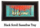 Welcome Fall Trees Sassafras Mat - 10 x 22 Insert Doormat