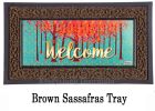 Welcome Fall Trees Sassafras Mat - 10 x 22 Insert Doormat