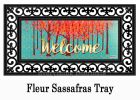 Welcome Fall Trees Sassafras Mat - 10 x 22 Insert Doormat