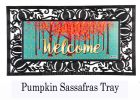 Welcome Fall Trees Sassafras Mat - 10 x 22 Insert Doormat