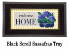 Welcome Home Hydrangeas Sassafras Mat - 10x22 Insert Doormat