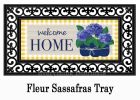 Welcome Home Hydrangeas Sassafras Mat - 10x22 Insert Doormat