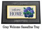 Welcome Home Hydrangeas Sassafras Mat - 10x22 Insert Doormat