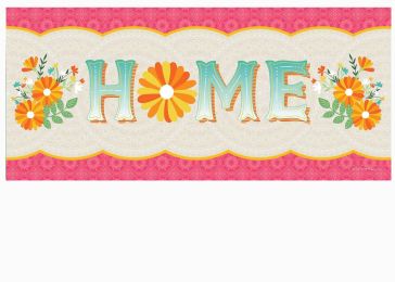 Welcome Home Sassafras Mat - 10x22 Insert Doormat