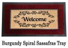 Sassafras Welcome Scroll Mat - 10 x 22 Insert Doormat