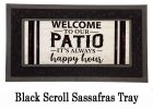 Welcome to Our Patio Sassafras Mat - 10x22 Insert Doormat