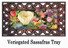 Welcome Vintage Botanical Sassafras Mat - 10x22 Insert Doormat