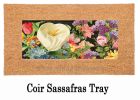Welcome Vintage Botanical Sassafras Mat - 10x22 Insert Doormat