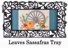 Welcome Wagon Wheel Sassafras Mat - 10 x 22 Insert Doormat