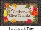 Indoor & Outdoor Whimsical Turkey MatMates Doormat