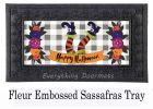 Wicked Witch Legs Sassafras Mat - 10 x 22 Insert Doormat