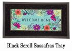 Wild Flowers Welcome Sassafras Mat - 10 x 22 Insert Doormat