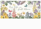 Wildflowers and Butterflies Sassafras Mat - 10x22 Insert Doormat