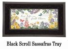 Wildflowers and Butterflies Sassafras Mat - 10x22 Insert Doormat