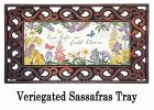 Wildflowers and Butterflies Sassafras Mat - 10x22 Insert Doormat