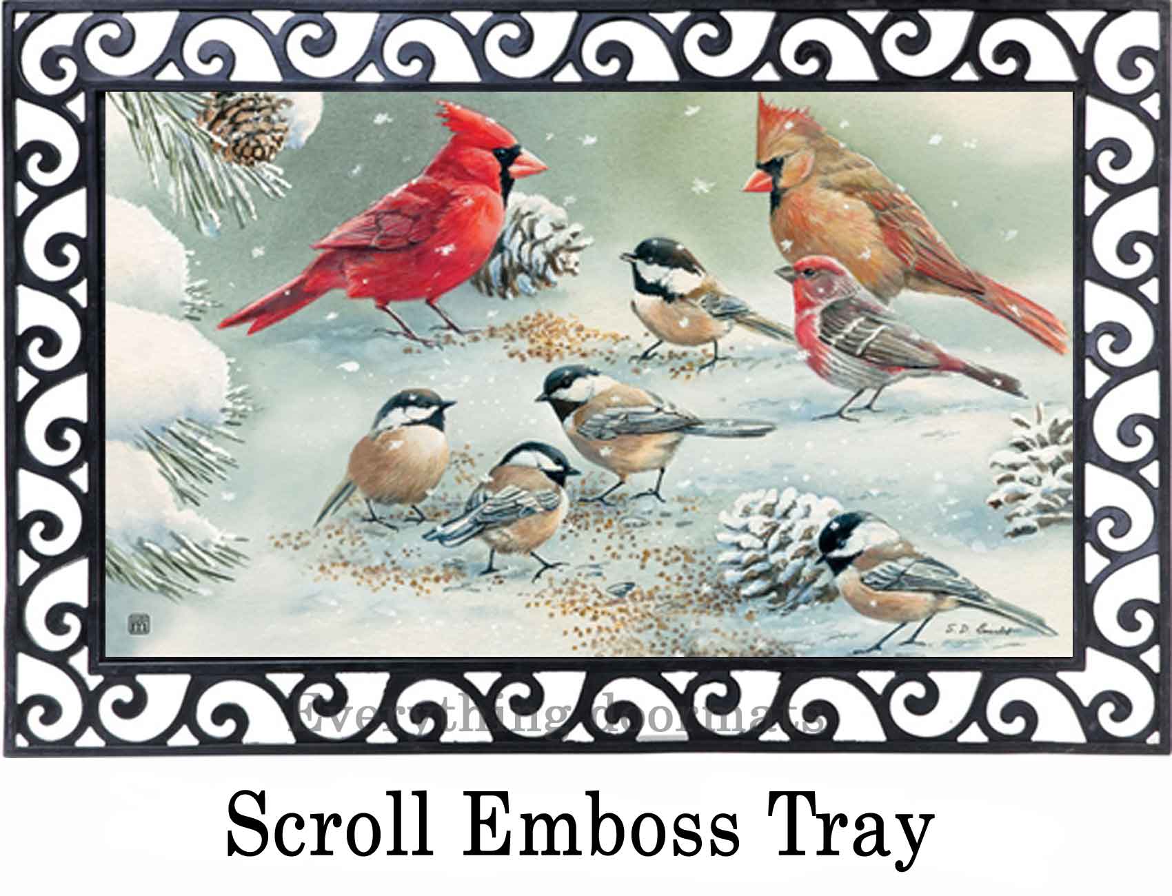 https://www.everythingdoormats.com/images/products/winter-bird-feeding-matmates-insert-doormat-in-outdoor-scroll-emboss-doormat-tray.jpg