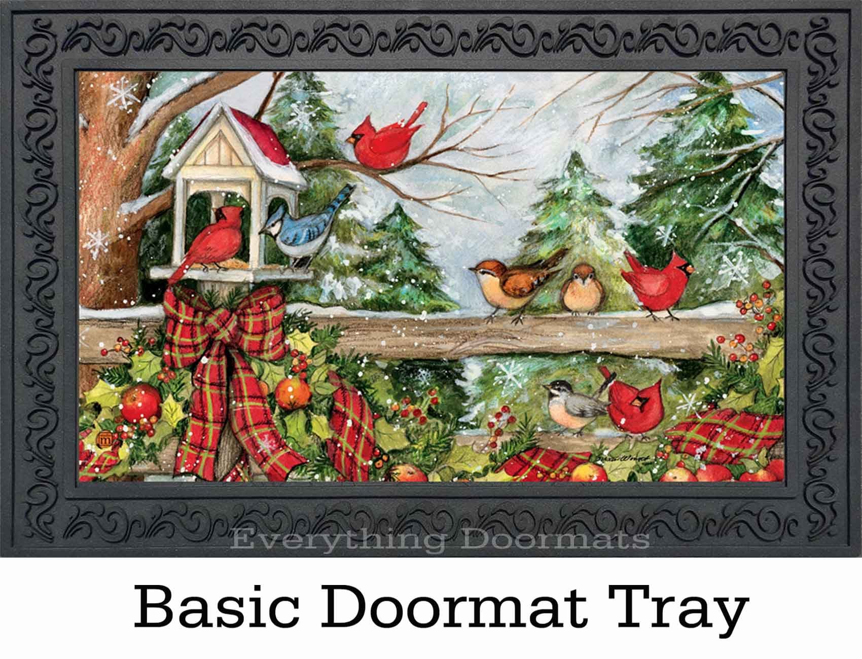 Indoor & Outdoor Winter Splendor MatMate Insert Doormat