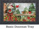 Indoor & Outdoor Winter Gathering MatMate Doormat-18x30