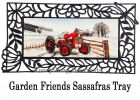 Winter Red Tractor Sassafras Mat - 10 x 22 Insert Doormat