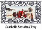 Winter Red Tractor Sassafras Mat - 10 x 22 Insert Doormat