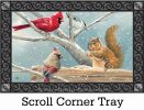 Indoor & Outdoor Winter Snacktime MatMate Insert Doormat