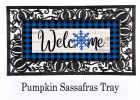 Winter Welcome Sassafras Mat - 10 x 22 Insert Doormat